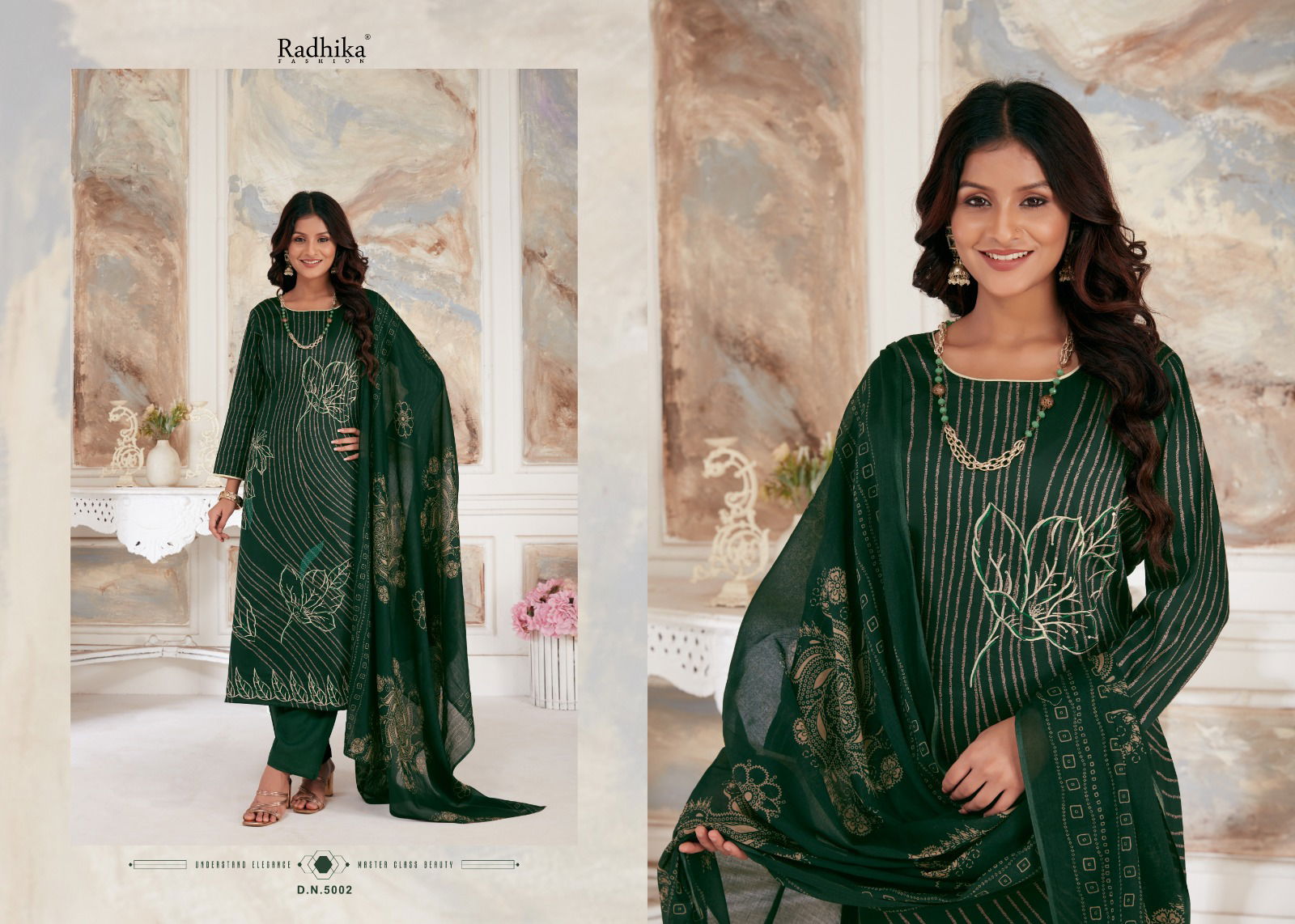 Night Queen By Radhika Azara Designer jam Cotton Dress Material Wholesale Shop In Surat
